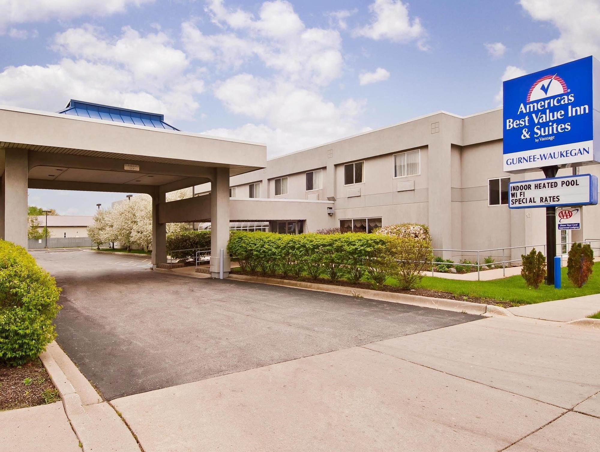 Americas Best Value Inn Waukegan Luaran gambar